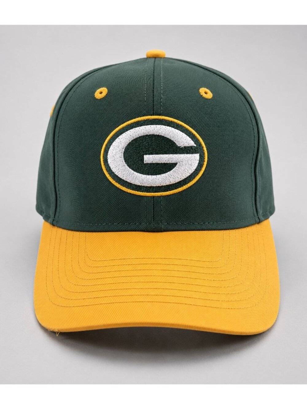 Logo 7 Green Bay Packers Hat Vintage Lightwear Lighted Logo Snapback Cap